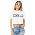 Load image into Gallery viewer, Womens Jersey Crop Tee