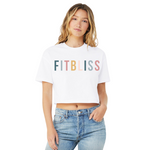 Load image into Gallery viewer, Womens Jersey Crop Tee