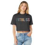 Load image into Gallery viewer, Womens Jersey Crop Tee