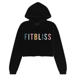 Load image into Gallery viewer, Women's Cropped Fleece Hoodie