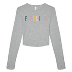 Load image into Gallery viewer, Women's Micro Rib Long Sleeve Baby Tee