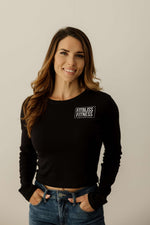 Load image into Gallery viewer, Women's Micro Rib Long Sleeve Baby Tee