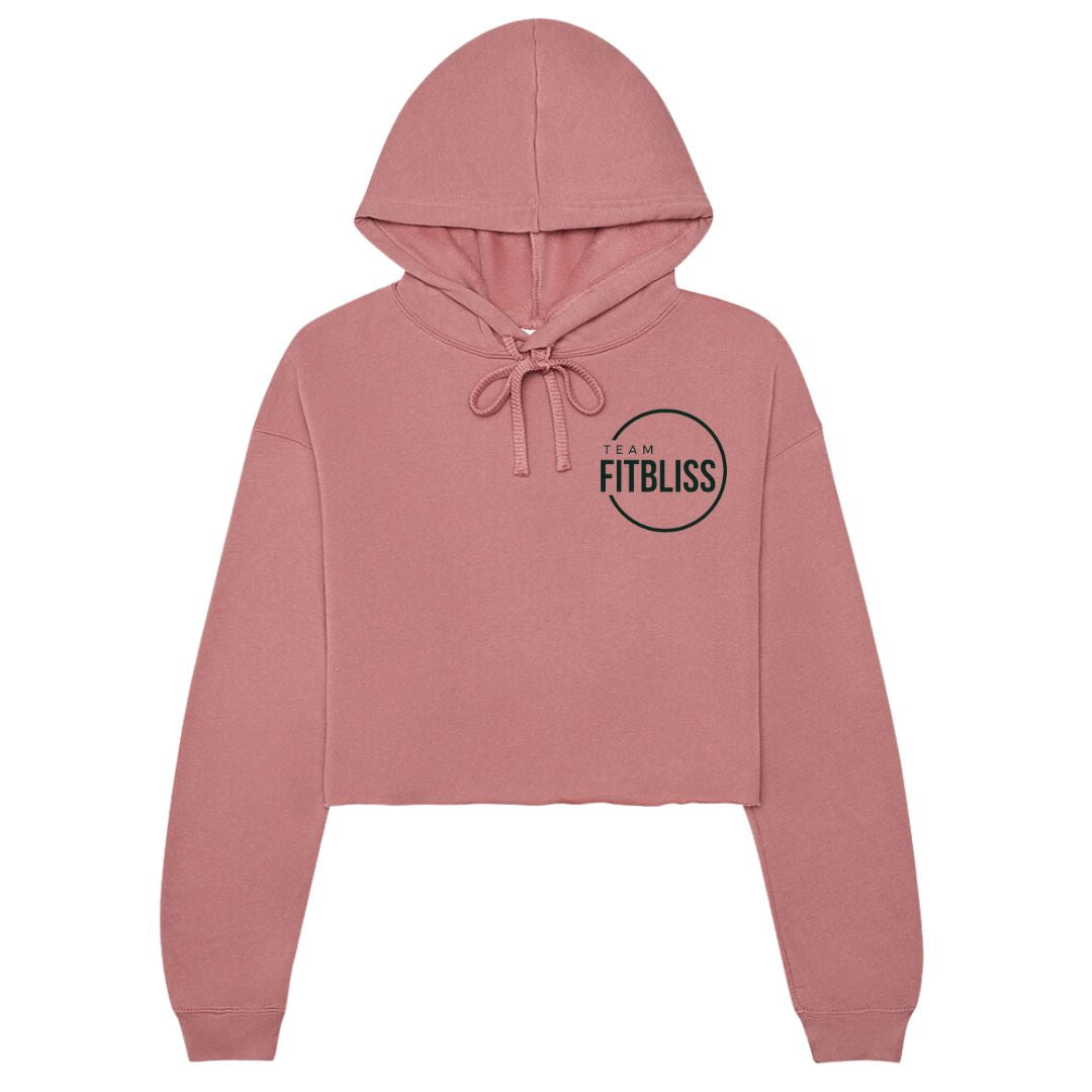 Women's Cropped Fleece Hoodie