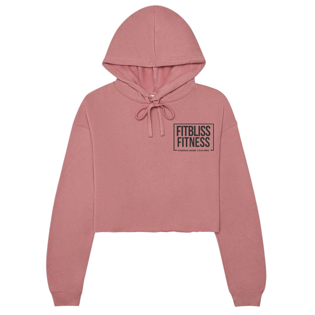 Women's Cropped Fleece Hoodie