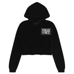 Load image into Gallery viewer, Women&#39;s Cropped Fleece Hoodie
