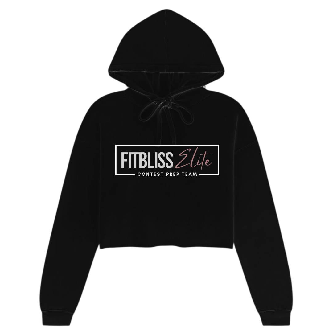 Women's Cropped Fleece Hoodie