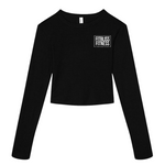 Load image into Gallery viewer, Women&#39;s Micro Rib Long Sleeve Baby Tee
