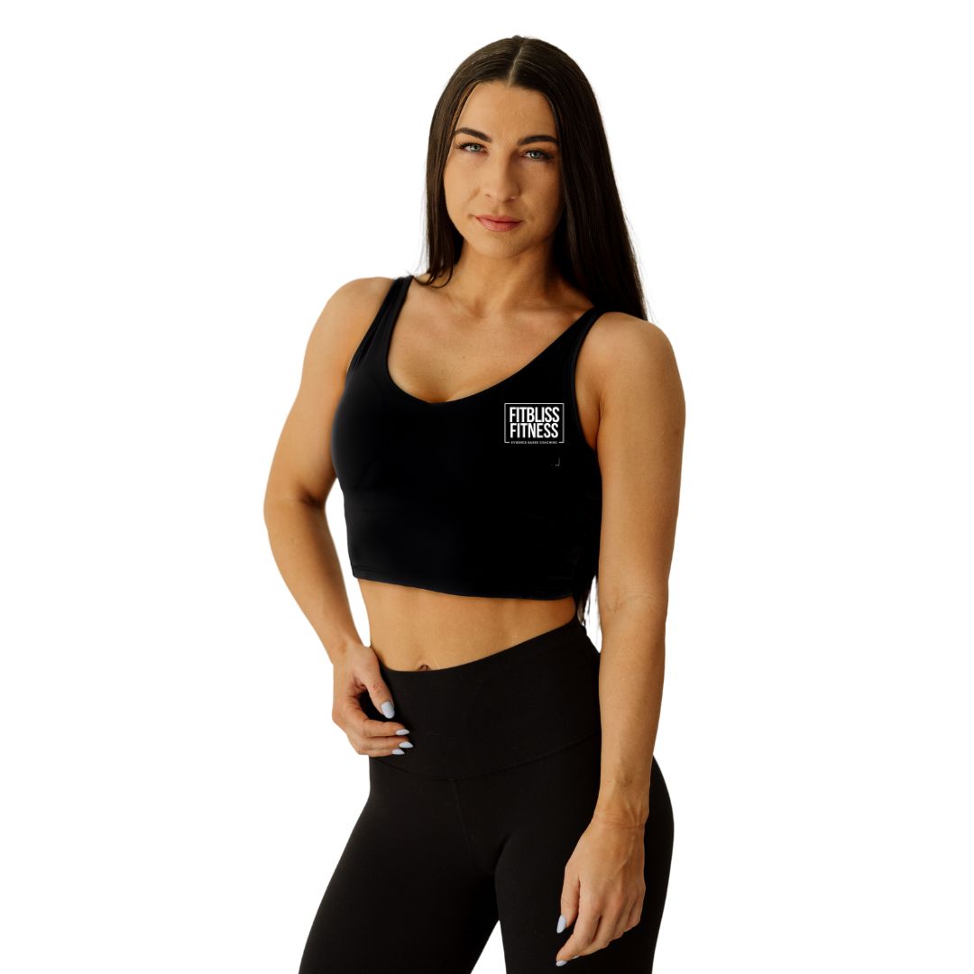 Women’s Athletic V Neck Crop