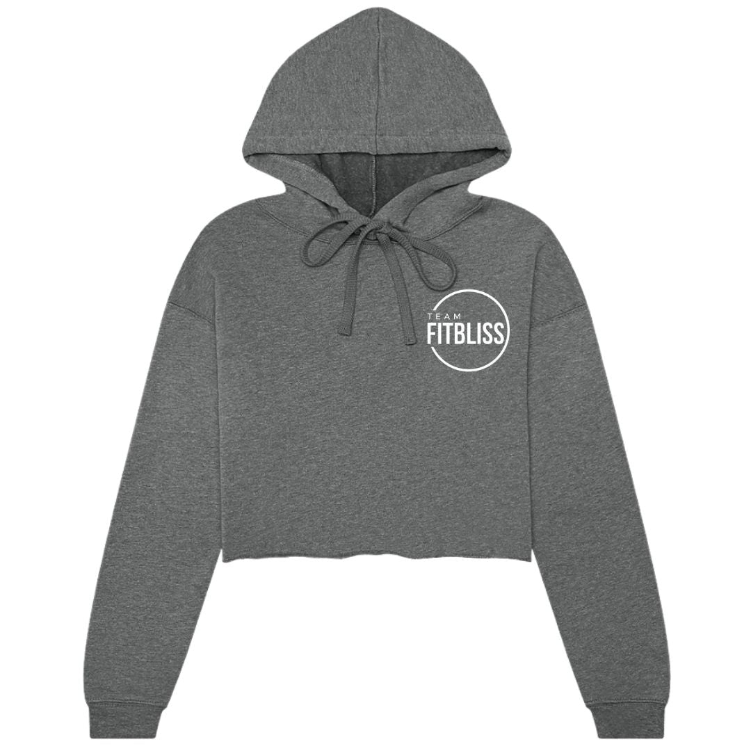 Women's Cropped Fleece Hoodie