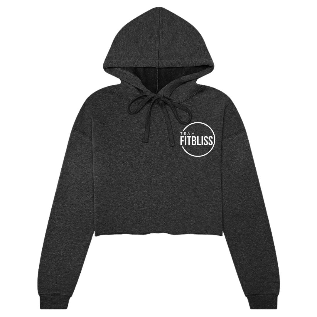 Women's Cropped Fleece Hoodie