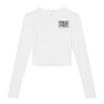 Load image into Gallery viewer, Women&#39;s Micro Rib Long Sleeve Baby Tee
