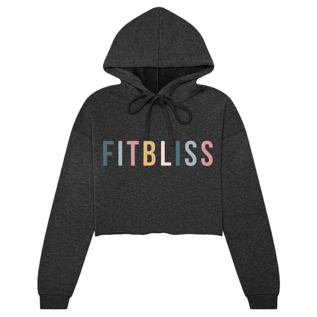 Women's Cropped Fleece Hoodie