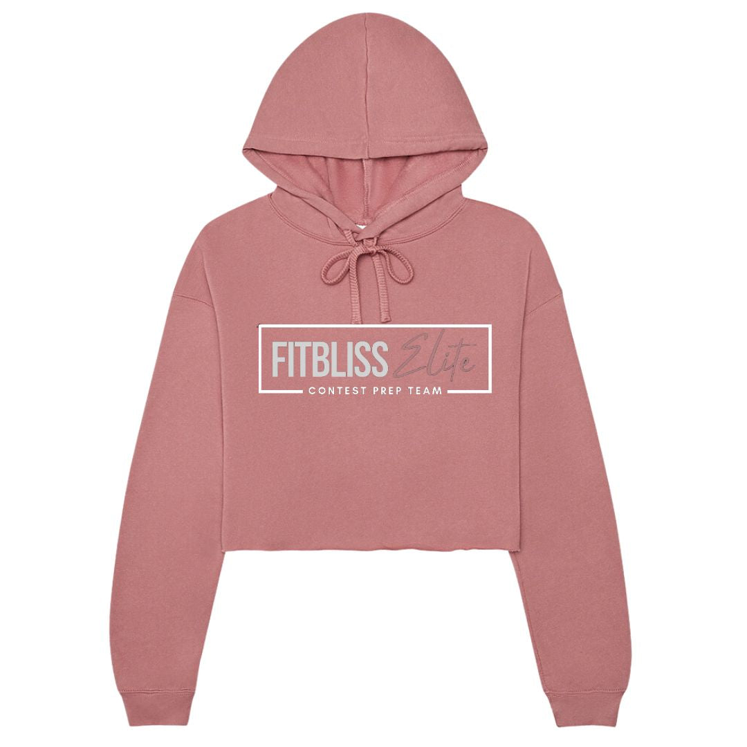 Women's Cropped Fleece Hoodie