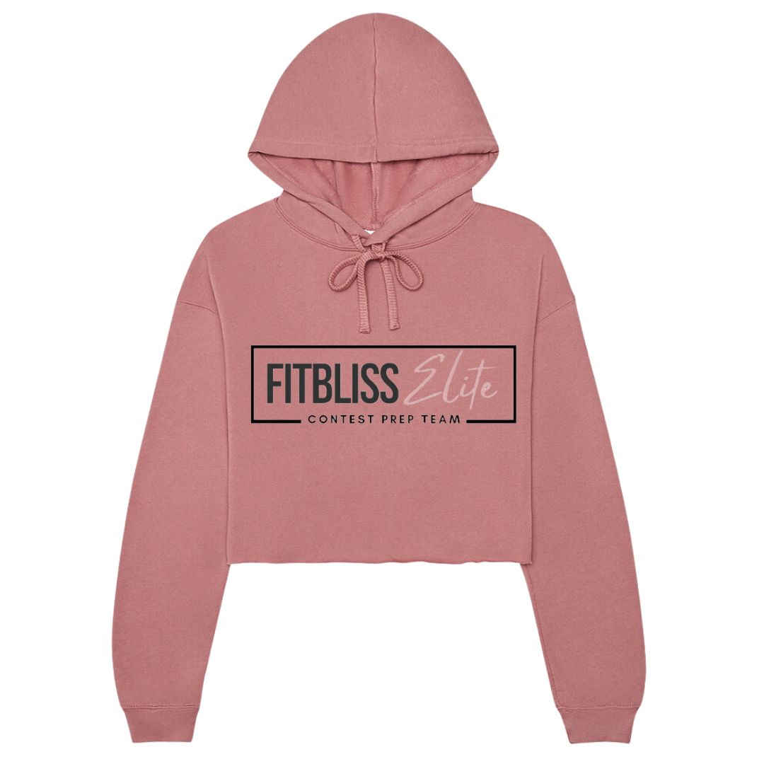 Women's Cropped Fleece Hoodie